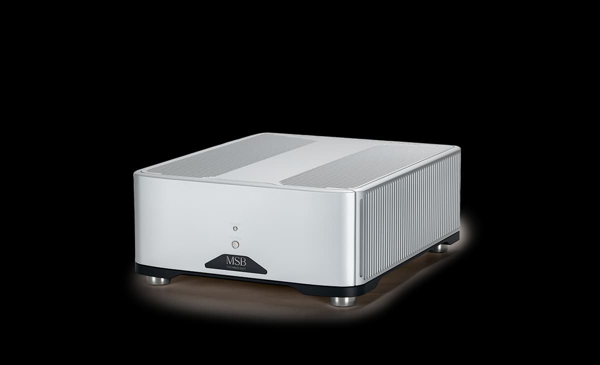 Official MSB S202 stereo amplifier product view