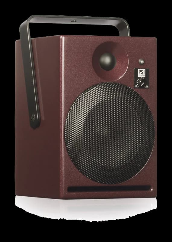 A14-M Broadcast in Studio Red. Official PSI Audio photograph.