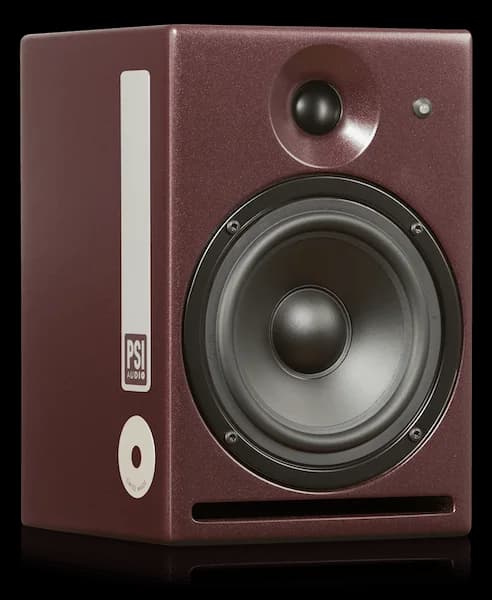 A14-M Studio in Studio Red. Official PSI Audio photograph.