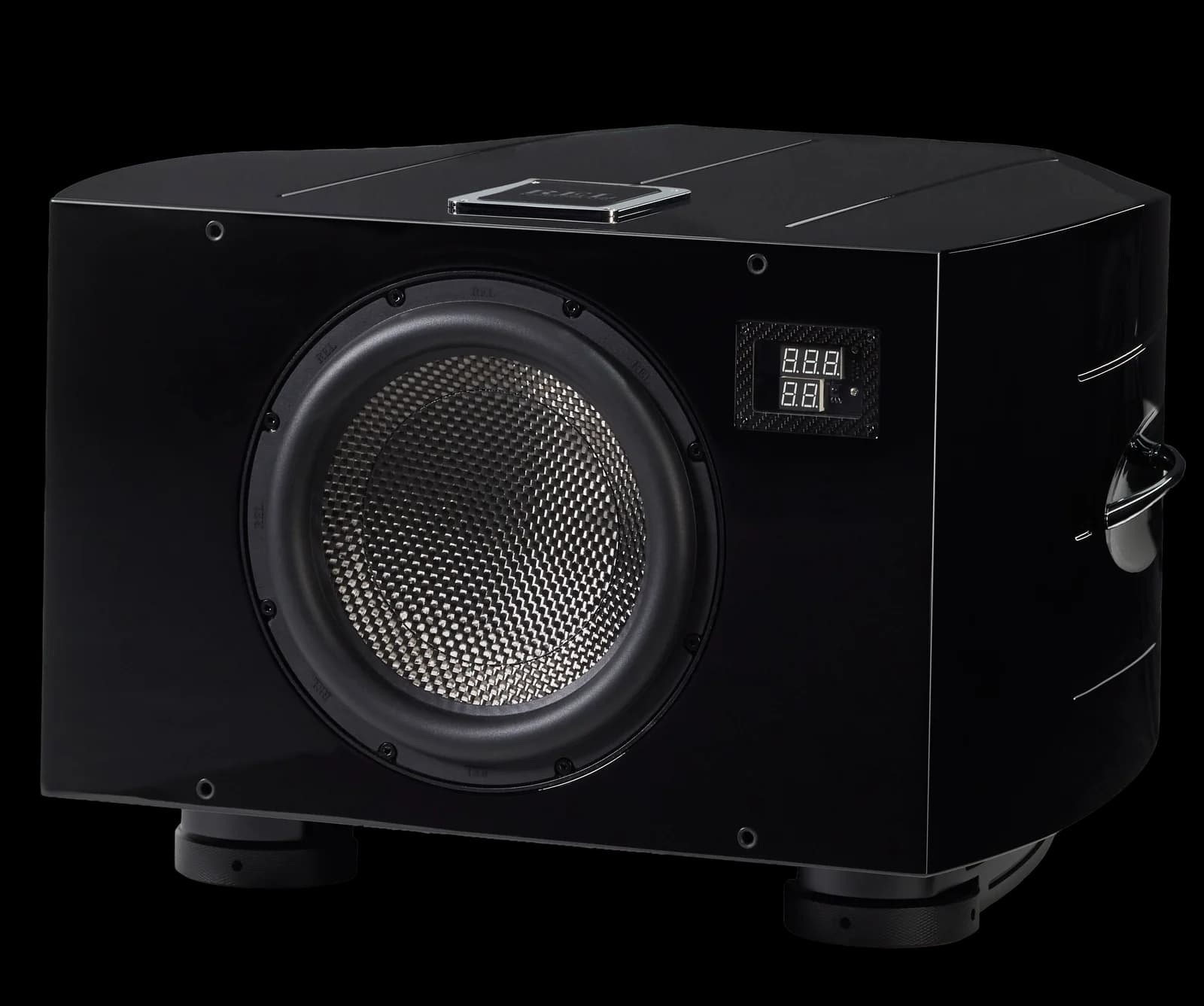No.35: black cabinet with the front driver visible. Image: REL.