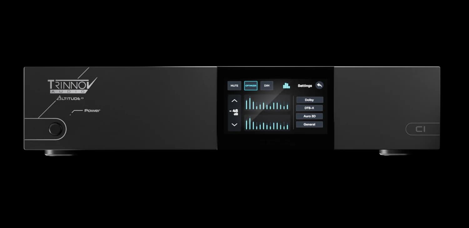 Trinnov Altitude CI: front panel