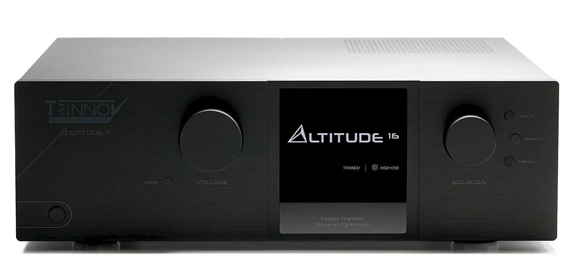 Trinnov Altitude16: front panel