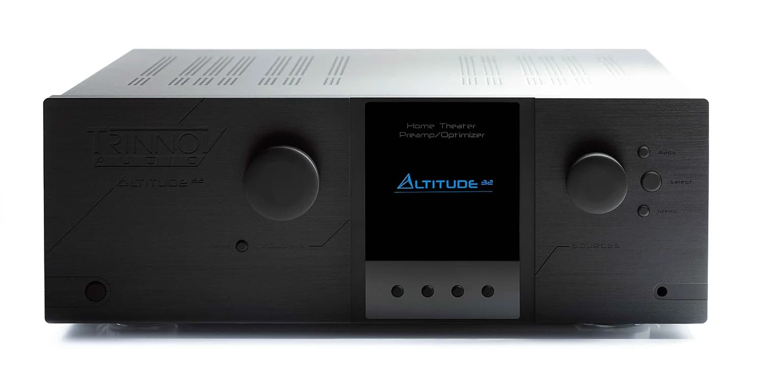 Trinnov Altitude32: front panel