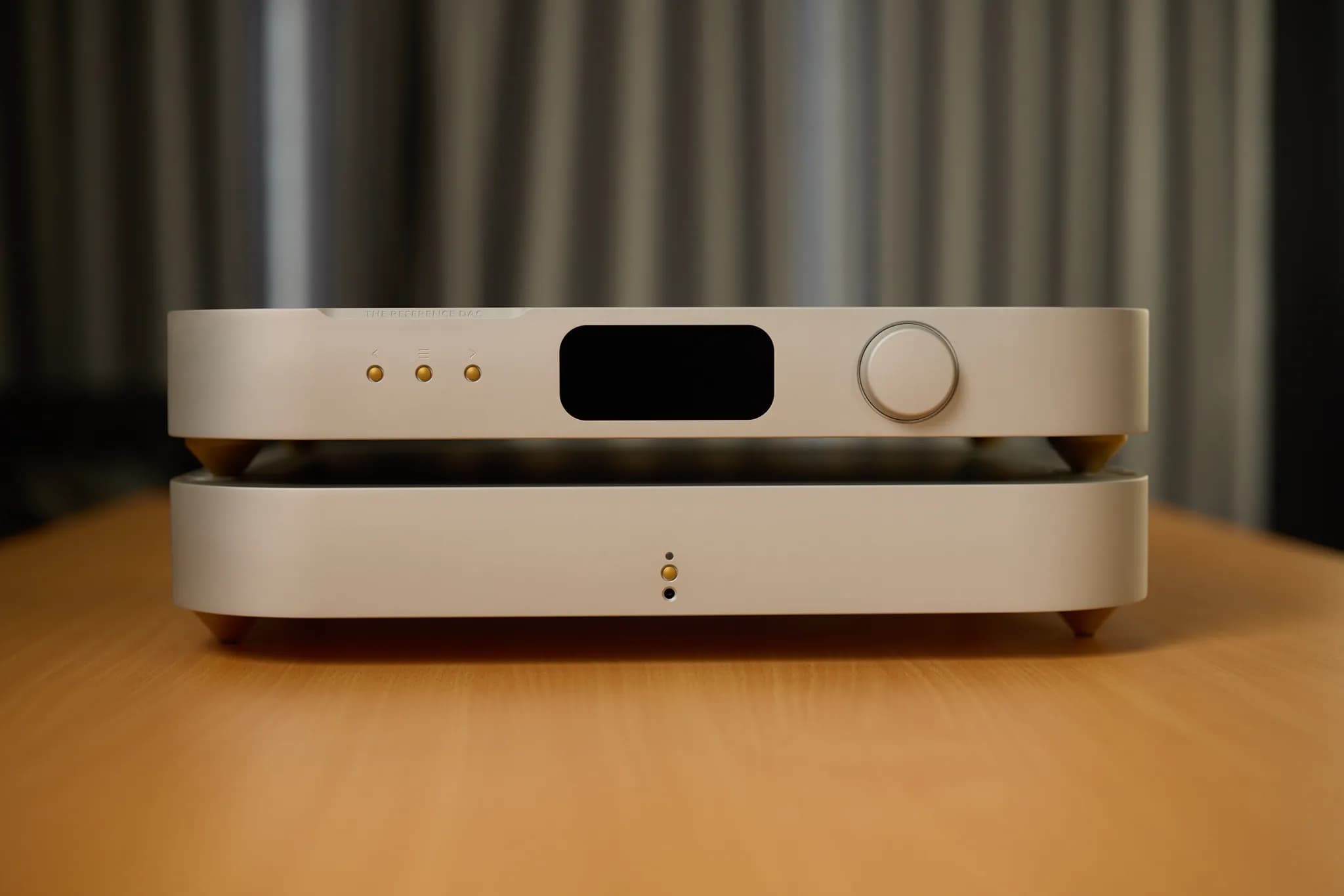 MSB Reference DAC and Reference Powerbase viewed from the front