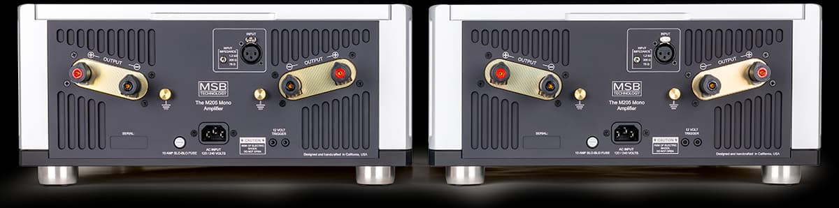 Official MSB M205 rear connection layout