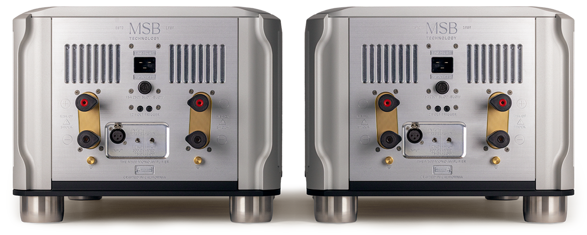 Official MSB M500 rear connection panel