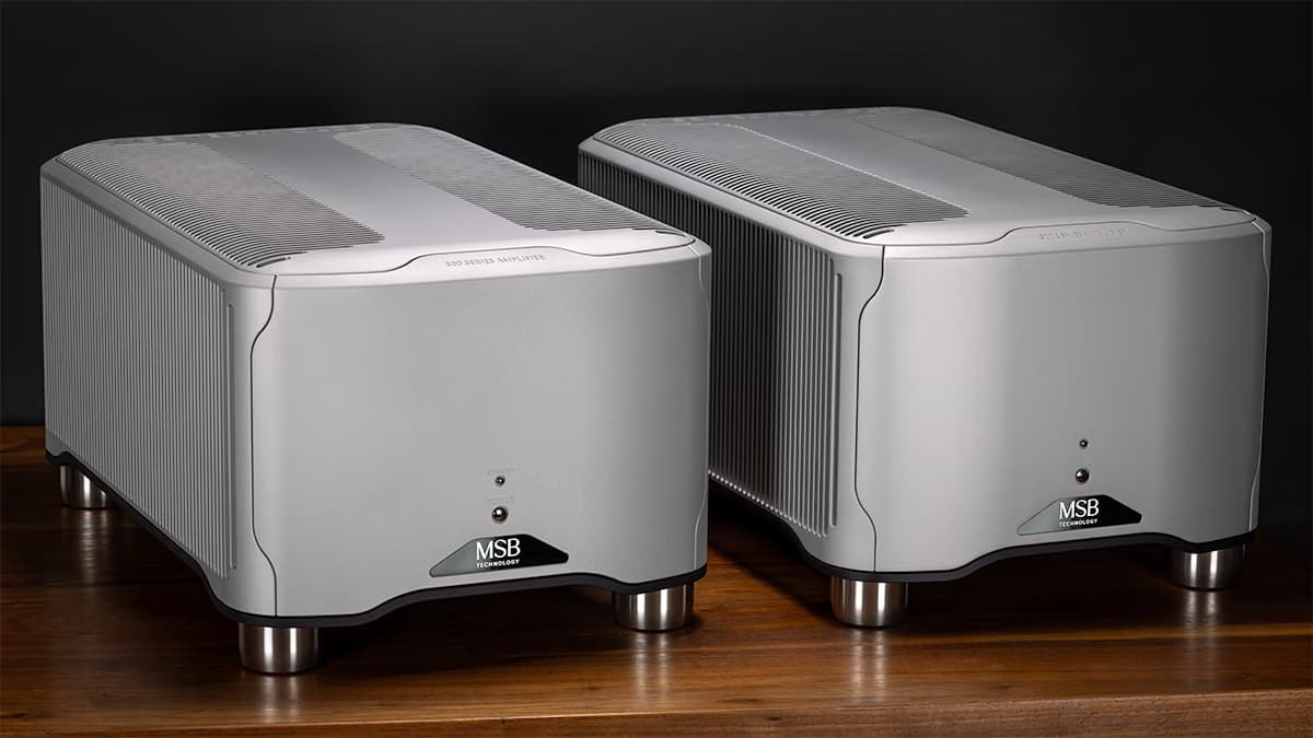 Official MSB M500 mono amplifier product context