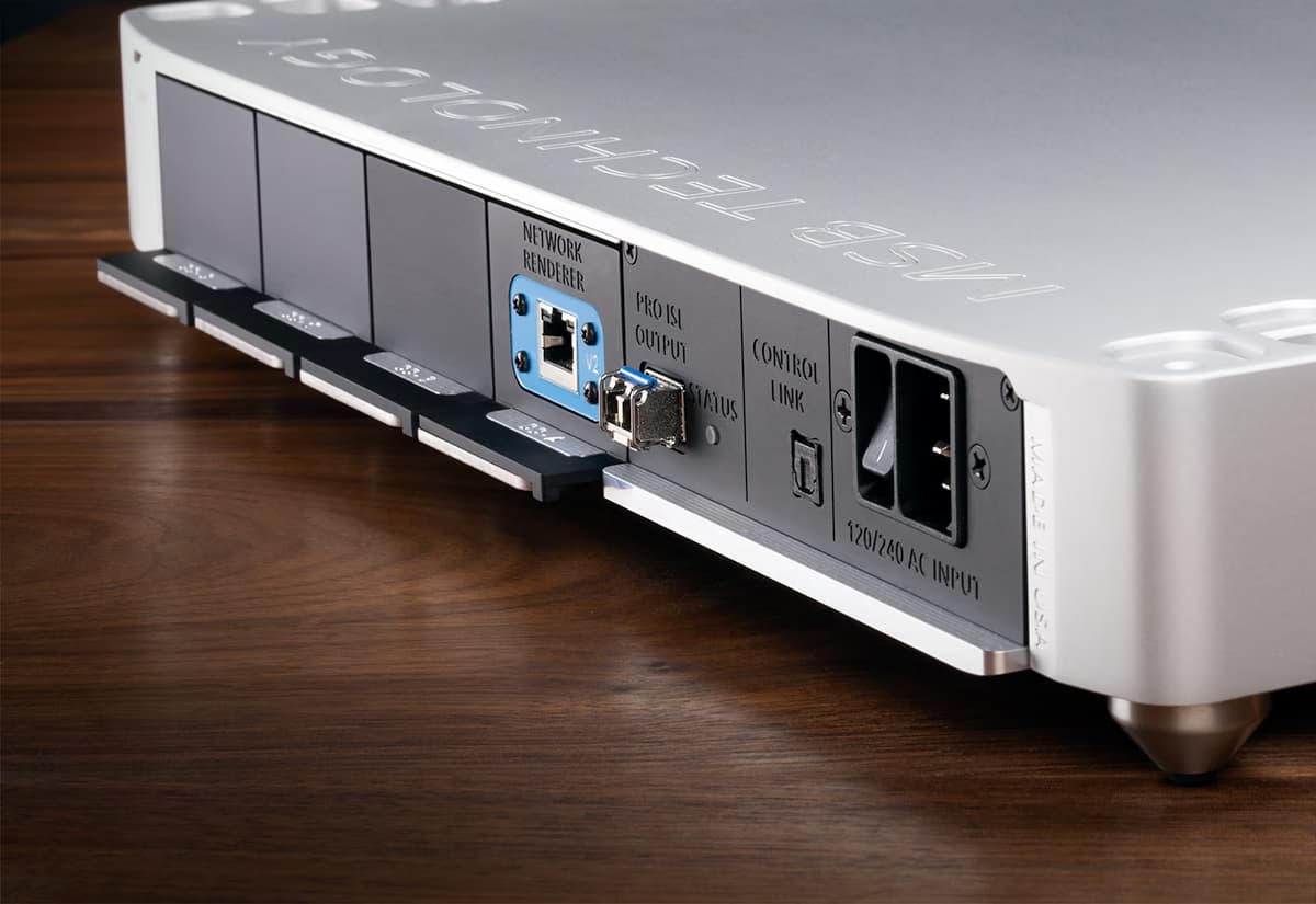 Official MSB Premier Digital Director rear input panel close-up