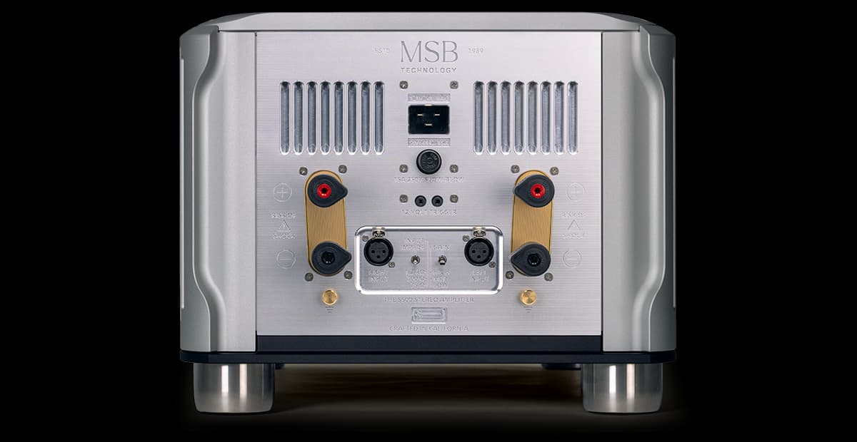 Official MSB S500 rear connection panel