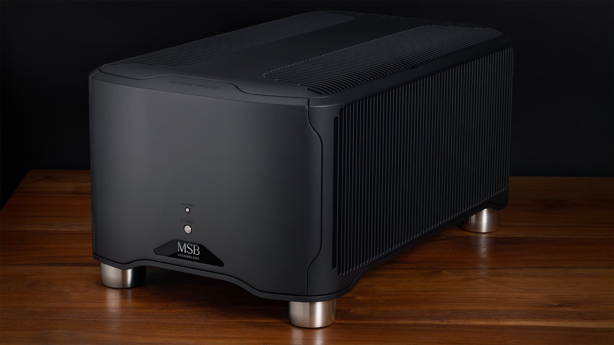 Official MSB S500 stereo amplifier in black