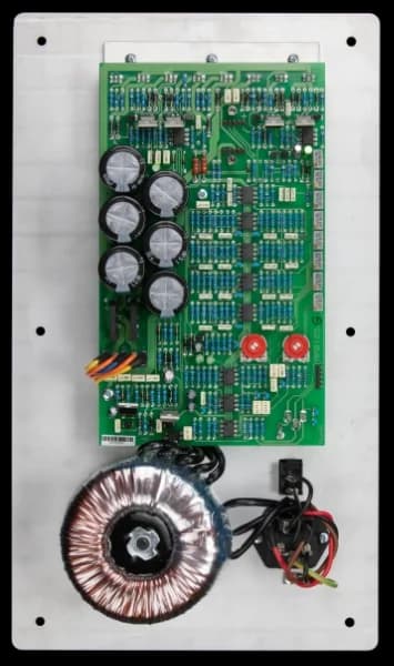 A21-M internal amplifier electronics. Official PSI Audio photograph.