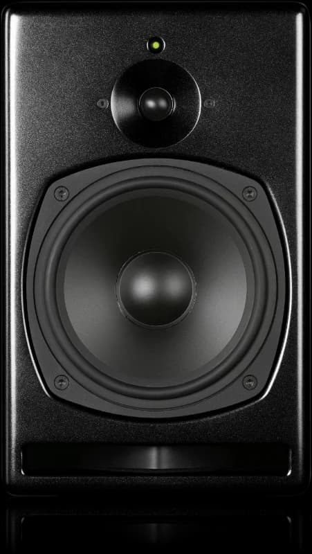 A21-M in Metal Black. Official PSI Audio photograph.
