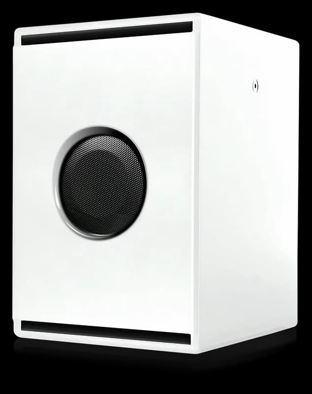 Sub A125-M in Pure White. Official PSI Audio photograph.