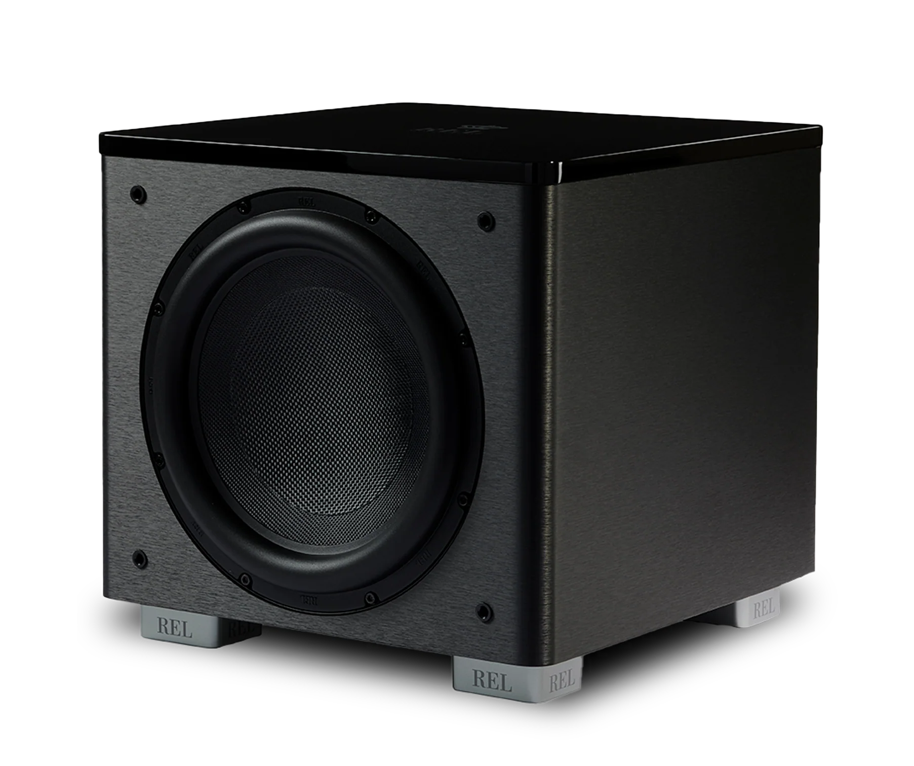 Official REL HT/1205 MKII alternate finish or grille view.