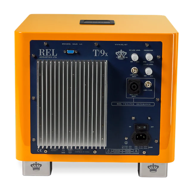 Official REL T/9x SE rear panel or construction detail.